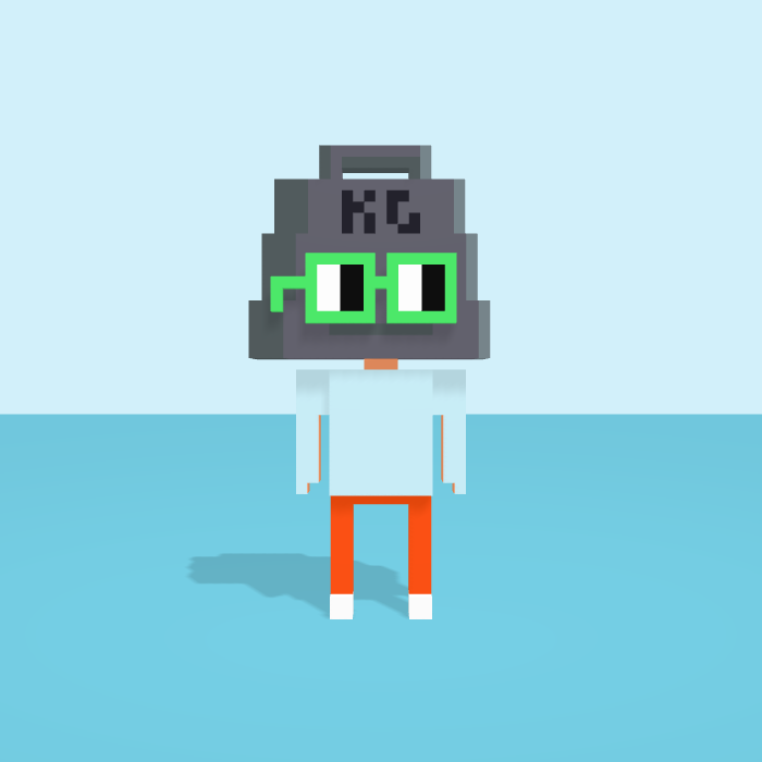 Weight voxel model, front view