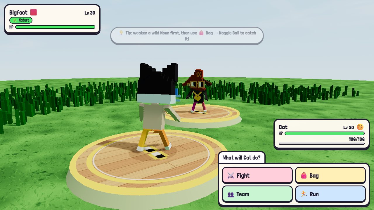 Nouns Pets: A wild Noun battle in Sunny Meadow